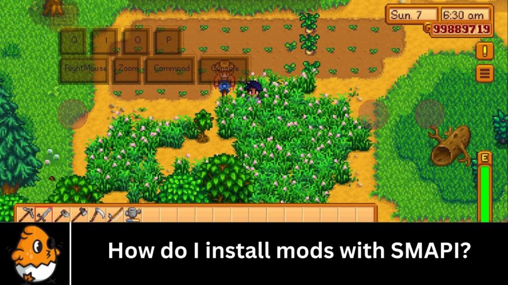 How do I install mods with SMAPI?